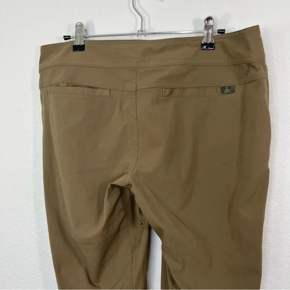 prAna Jasmine Knicker Women's Green Capri Pant size 8 Performance Pant‎ - Picture 5 of 9